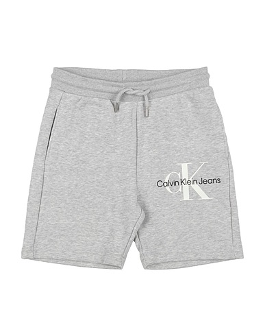 CALVIN KLEIN JEANS Shorts & Bermudas Hellgrau 85% Baumwolle, 15% Polyester