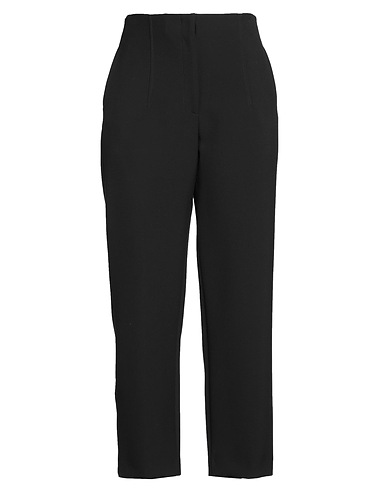 PESERICO Casual pants NERO 64% Polyester, 27% Viscose, 6% Cotton, 3% Elastane