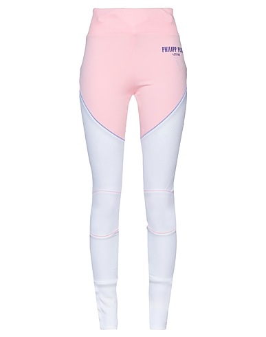 PHILIPP PLEIN Leggings Pink 95% Cotton, 5% Elastane, Polyamide