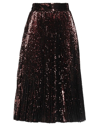 DOLCE&GABBANA Midi skirt Bronze 100% Polyamide