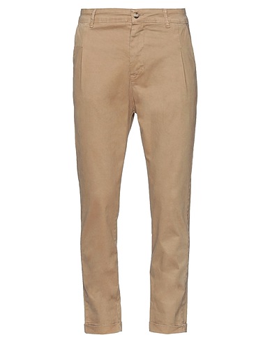 STILOSOPHY Casual trouser Beige 98% Cotton, 2% Elastane