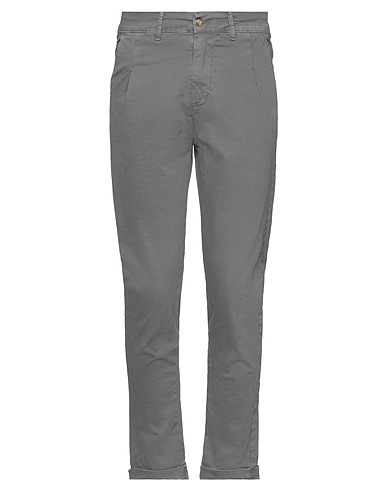 STILOSOPHY Casual trouser Grey 98% Cotton, 2% Elastane