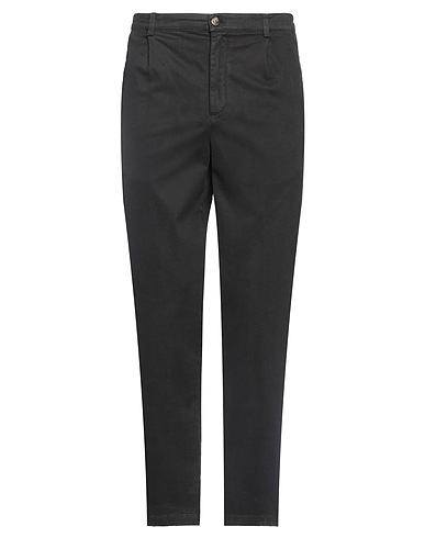 CRUNA Casual trouser Black 98% Cotton, 2% Elastane