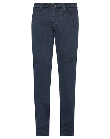 JECKERSON Casual pants Navy 69% Cotton, 29% Lyocell, 2% Lycra®