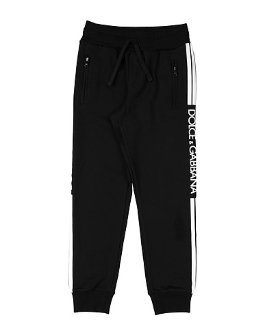 DOLCE&GABBANA Casual trouser Black 100% Cotton, Elastane
