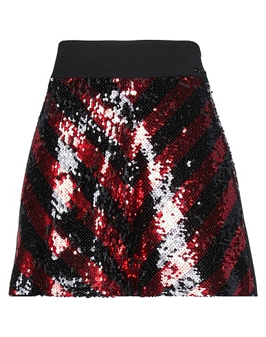 GAëLLE Paris Shorts & Bermuda Red 100% Polyester, Polyamide, Elastane