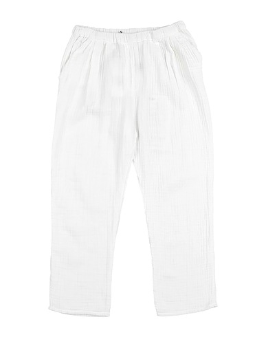 LE PETIT COCO Pantalone Bianco 100% Cotone