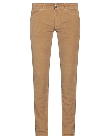 PT Torino Casual trouser Camel 98% Cotton, 2% Elastane