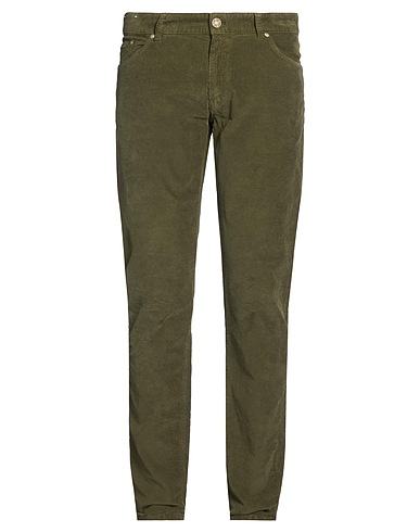 PT Torino パンツ グリーン コットン 98% / ポリウレタン 2%