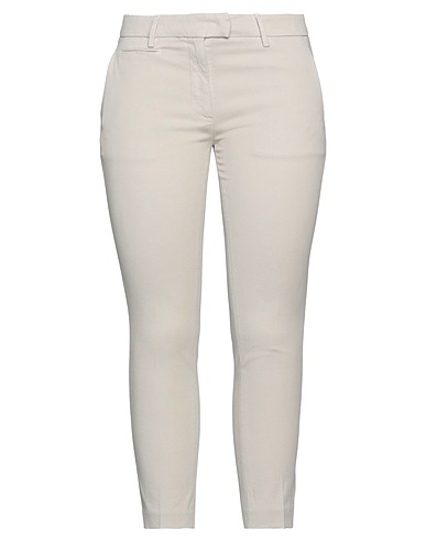 DONDUP Casual trouser Beige 60% Cotton, 37% Lyocell, 3% Elastane