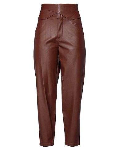 PINKO Pantalone Cioccolato 100% Poliestere, Poliuretano