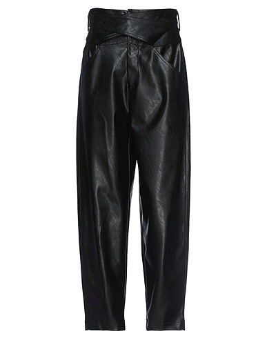 PINKO Pantalone Nero 100% Poliestere, Poliuretano