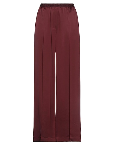 JOSEPH Casual trouser Chocolate brown 100% Silk