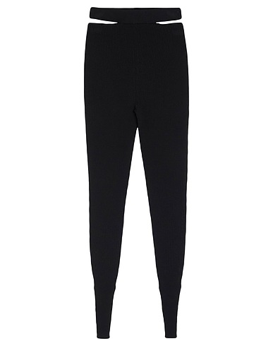 FORTE DEI MARMI COUTURE Leggings Black 70% Viscose, 30% Polyester