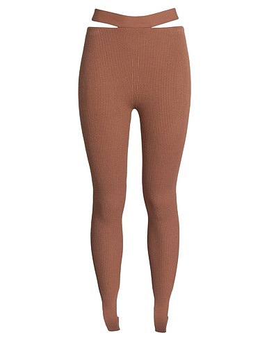 FORTE DEI MARMI COUTURE Leggings Camel 70% Viscose, 30% Polyester