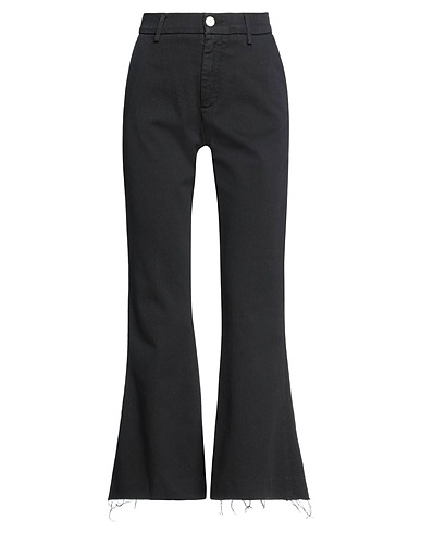 (+) PEOPLE Hosen Schwarz 92% Baumwolle, 6% Elastomultiester, 2% Elastan