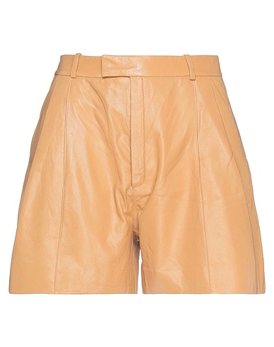 ZEYNEP ARCAY Leather trouser Sand 100% Lambskin