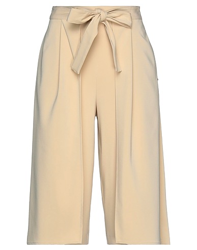 OTTOD'AME Casual pants Beige 60% Viscose, 36% Polyamide, 4% Elastane