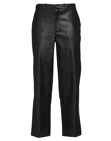 KILTIE Casual pants Black 66% Polyurethane, 34% Viscose