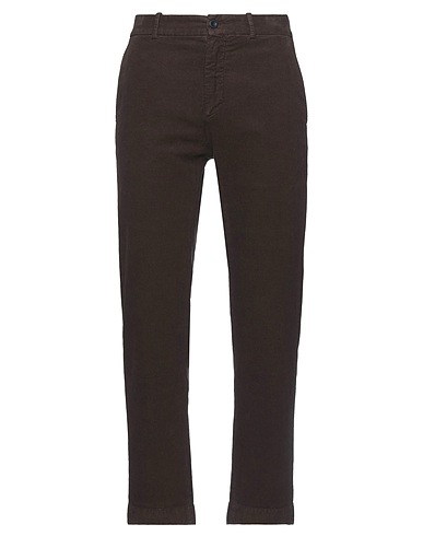 DEPARTMENT 5 Casual trouser Dark brown 97% Cotton, 3% Elastane
