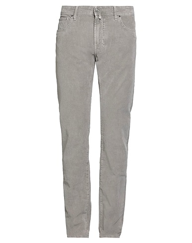 JACOB COHЁN Casual trouser Light grey 98% Cotton, 2% Elastane