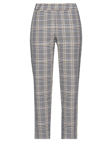 OTTOD'AME Casual trouser Beige 85% Cotton, 12% Polyester, 3% Elastane