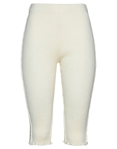 MM6 MAISON MARGIELA Leggings Ivory 80% Wool, 20% Polyamide