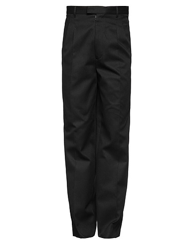 MAISON MARGIELA Casual trouser Black 60% Polyester, 40% Cotton