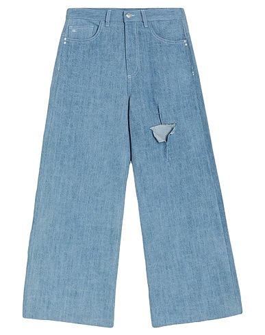 NINE IN THE MORNING Denim trousers Blue 100% Cotton