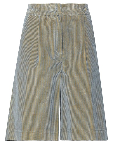 BEATRICE .B Shorts & Bermuda Grey 100% Cotton