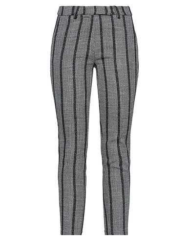 BRAND UNIQUE Casual trouser Grey 61% Polyester, 36% Viscose, 3% Elastane