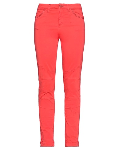 ELISA CAVALETTI by DANIELA DALLAVALLE Casual trouser Red 97% Cotton, 3% Elastane