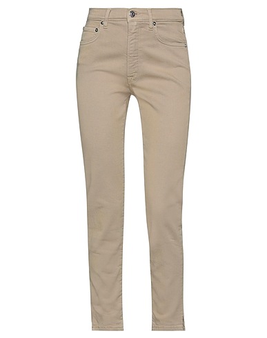 (+) PEOPLE Casual trouser Beige 92% Cotton, 6% Elastomultiester, 2% Elastane
