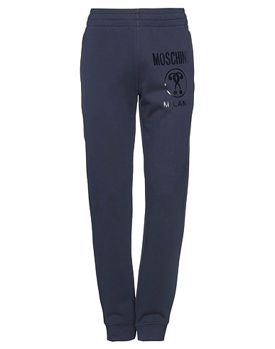 MOSCHINO Casual trouser Midnight blue 100% Cotton