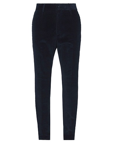 DOLCE&GABBANA Casual trouser Midnight blue 100% Cotton