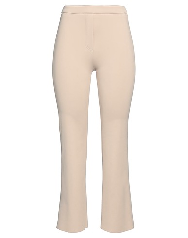 LIVIANA CONTI Casual pants Beige 87% Polyamide, 13% Elastane