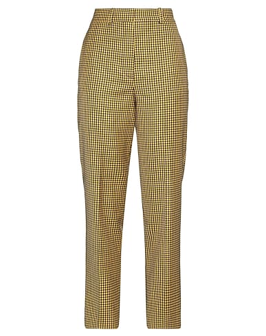 RACIL Pantalone Giallo ocra 100% Lana Vergine