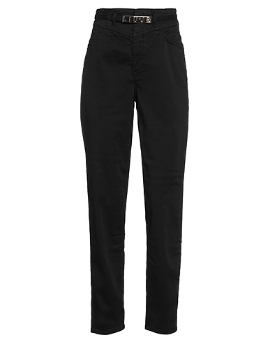 LIU •JO Hosen Schwarz 96% Baumwolle, 4% Elastan