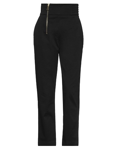 GAëLLE Paris Casual trouser Black 97% Cotton, 3% Elastane