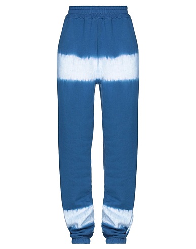 FORTE DEI MARMI COUTURE Casual trouser Slate blue 100% Cotton