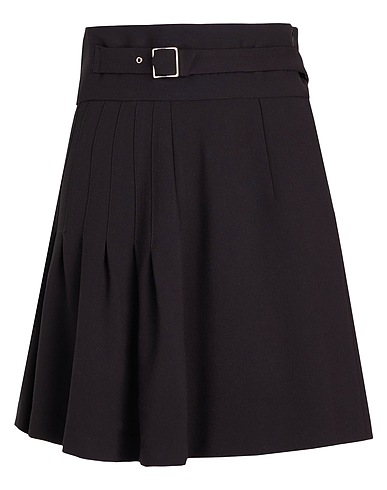 8 by YOOX Mini skirt Black 63% Polyester, 32% Rayon, 5% Elastane
