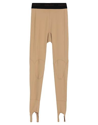 AMBUSH Leggings Camel 90% Polyamide, 10% Elastane, Polyester