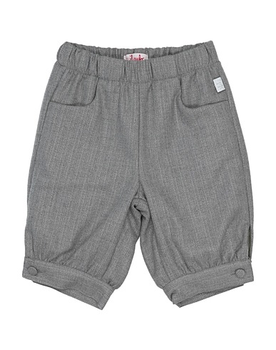 IL GUFO Shorts & Bermuda Grey 72% Polyester, 20% Viscose, 5% Elastane, 3% Metallic fiber