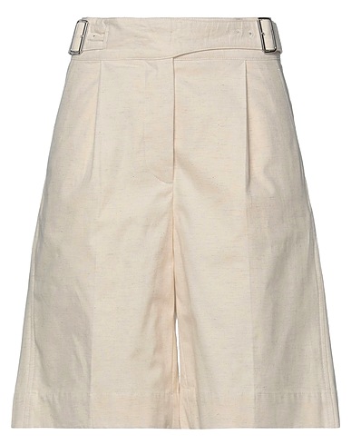 ACNE STUDIOS Shorts & Bermuda Beige 89% Cotton, 11% Linen
