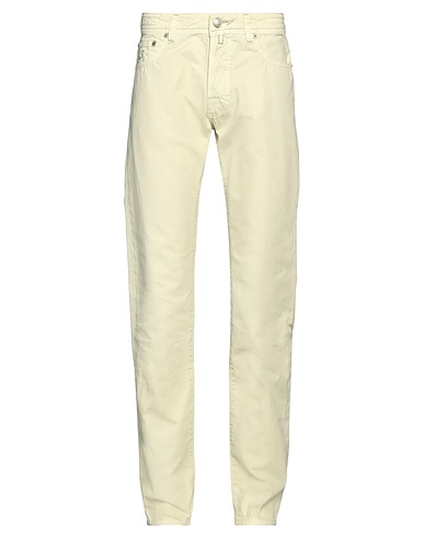 JACOB COHЁN Casual pants Cream 100% Cotton