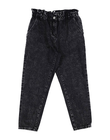 MANILA GRACE Pantaloni jeans Nero 75% Cotone, 25% Poliestere