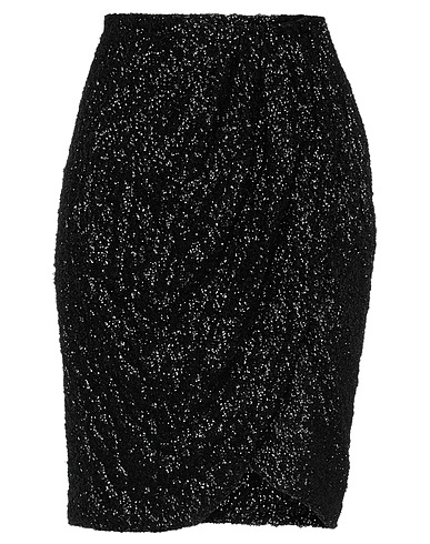 LÉONIE Mini skirt Black 100% Polyester