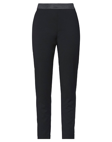 ACOTé Pantalon Noir 52% Polyester, 27% Laine, 19% Viscose, 2% Élasthanne
