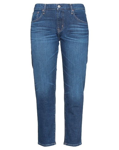 AG JEANS Denim trousers Blue 100% Cotton