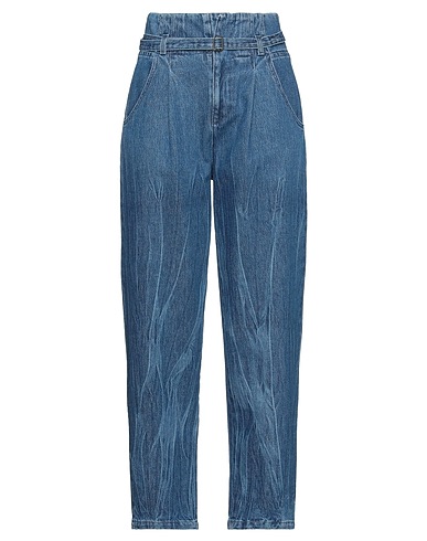 OTTOD'AME Denim pants Blue 100% Cotton